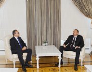 Azerbaijani President receives outgoing Lithuanian ambassador