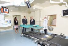 Ильхам Алиев и его супруга приняли участие в открытии Учебно-хирургической клиники Азербайджанского медуниверситета (ФОТО)