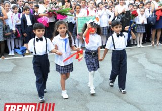 В Азербайджане отмечается День знаний (ФОТО)