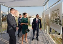Президент Азербайджана и его супруга приняли участие в открытии нового здания центральной лаборатории ОАО "Азерсу" (ФОТО)