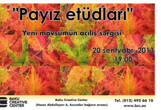 "Осенние этюды" – открытие нового сезона в "Baku Creative Center"
