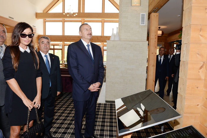 President Ilham Aliyev attends opening of Azerbaijan National Golf Club in Guba (PHOTO)