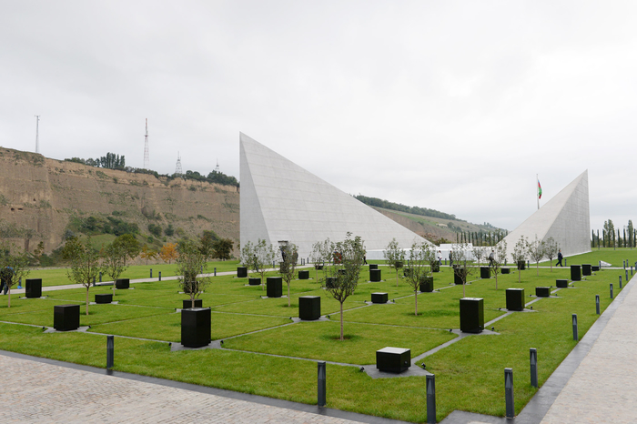 Obvious proof of Armenian vandalism is Quba Genocide Memorial Complex (VIDEO)