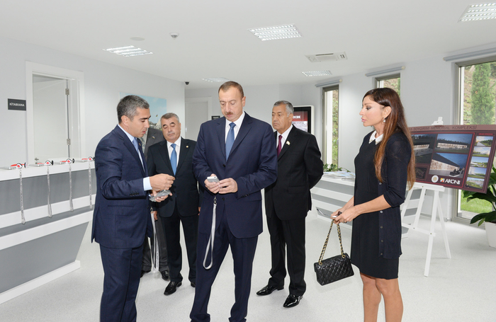 Azərbaycan Prezidenti və xanımı Quba Soyqırımı Memorial Kompleksinin açılışında iştirak ediblər (FOTO)