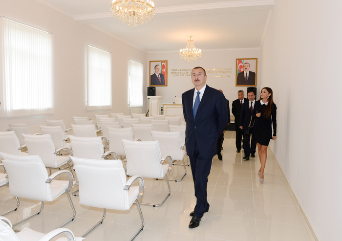 Yeni Azərbaycan Partiyası Quba rayon təşkilatının inzibati binasının açılışı olub (FOTO)