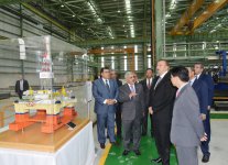 Президент Азербайджана принял участие в открытии судостроительного завода в Баку (ФОТО)