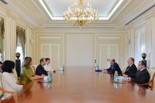 Azerbaijani President receives president of Conference of European National Librarians and vice-president of Library Assembly of Eurasia