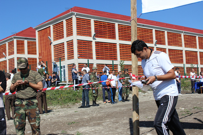 В Азербайджане прошел первый закрытый чемпионат МЧС по спортивному ориентированию (фото)