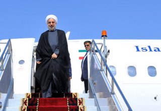 Iranian president arrives in New York