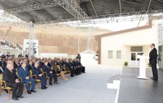 Президент Азербайджана и его супруга приняли участие в церемонии открытия ряда крупных объектов в Шабранском районе (ФОТО)