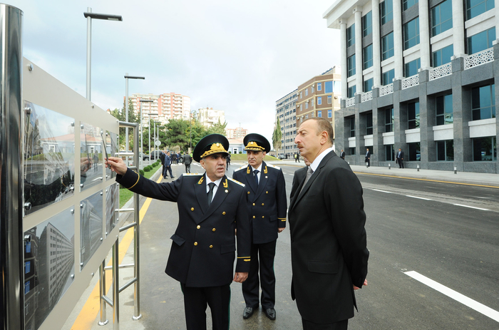 Azerbaijani President attends opening of new building of Anti-Corruption Department under Prosecutor General (PHOTO)