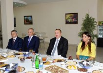 Azerbaijani President and his spouse attend opening of care home for war and industrially disabled people in Bilgah settlement (PHOTO)