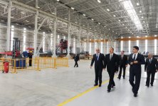 На территории Сумгайытского химического промышленного парка открыт завод по производству стальных труб ООО «Азертехнолайн»
