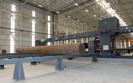 На территории Сумгайытского химического промышленного парка открыт завод по производству стальных труб ООО «Азертехнолайн»