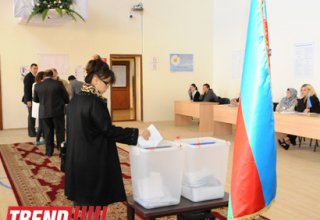 Представители Нацсовета выразили удовлетворение ходом голосования на президентских выборах в Азербайджане