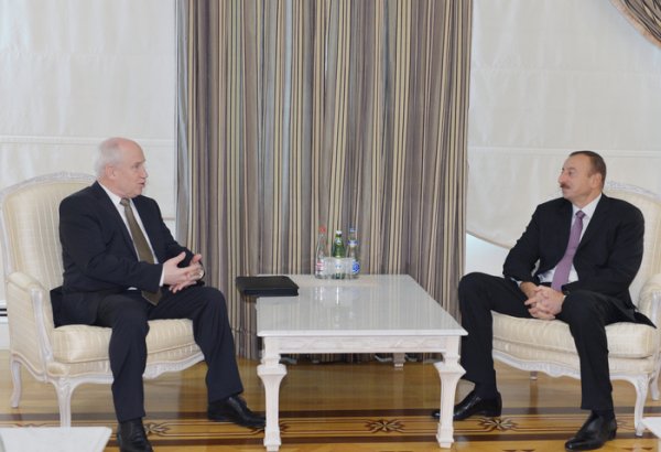 Azerbaijani President receives delegation led by head of CIS election observation mission