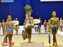 Определились победители первого дня 20-го чемпионата Баку по художественной гимнастике (ФОТО)