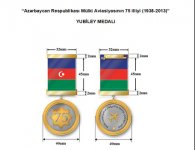 "Azərbaycan Respublikası Mülki Aviasiyasının 75 illiyi" yubiley medalı haqqında Əsasnamə təsdiq edilib