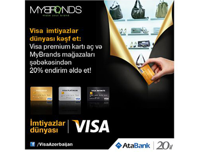 “AtaBank” ASC "Visa imtiyazlar dünyasını kəşf et!" kampaniyasına start verib