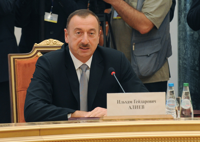 Azerbaijani President Ilham Aliyev: CIS countries linked by historical roots (PHOTO)