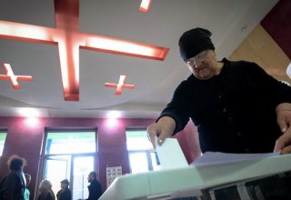 Явка на выборах в Грузии на 17.00 составила 39%