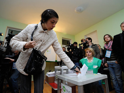 Георгий Маргвелашвили получил почти 47% голосов грузинских эмигрантов