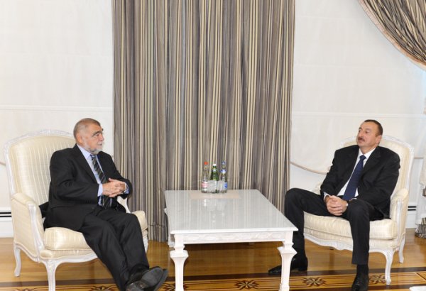 Head of Azerbaijani State receives former Croatian president