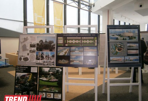 Открылась выставка работ I Бакинского международного архитектурного конкурса (фото)
