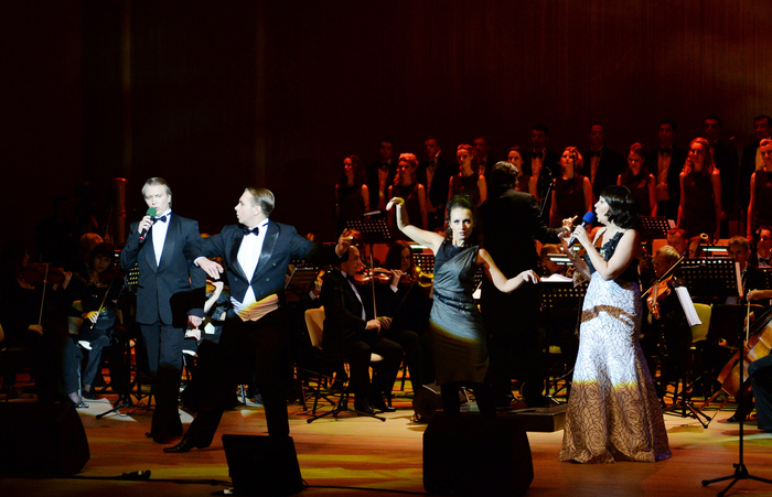 Mehriban Aliyeva attends the “Eternal Love” gala concert held in Heydar Aliyev Center (PHOTO)