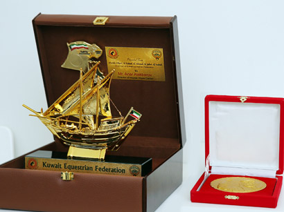 Центр Гейдара Алиева награжден медалью Государства Кувейт