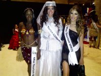 Ирада Балаханова в национальной одежде на конкурсе красоты в Африке (ФОТО)