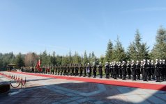 Official welcoming ceremony of Azerbaijani President held in Ankara