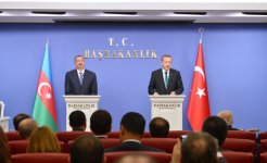 Президент Ильхам Алиев: XXI век будет веком тюркского мира, и Азербайджан и Турция приняли на себя лидерство в этом направлении (ФОТО)