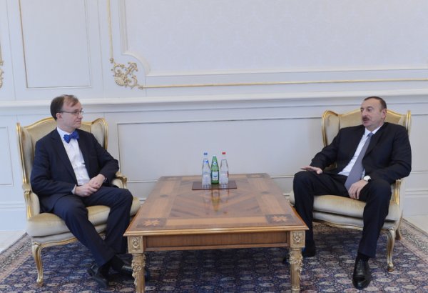 Президент Азербайджана принял верительные грамоты посла Финляндии