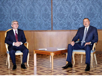 Azerbaijani, Armenian presidents to meet Aug.10 with participation of Russian president