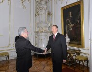 Ильхам Алиев встретился с Президентом Австрии (ФОТО)