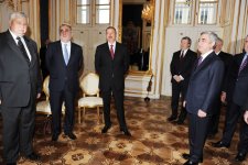Settlement of Nagorno-Karabakh conflict discussed at meeting of Azerbaijani and Armenian presidents (PHOTO)