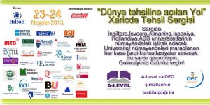 В Баку пройдет I Международнaя выставкa "Путь к мировому образованию"