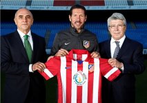 Logo of First European Games to be held in Baku to adorn player shirts of Atlético Madrid  (PHOTO)
