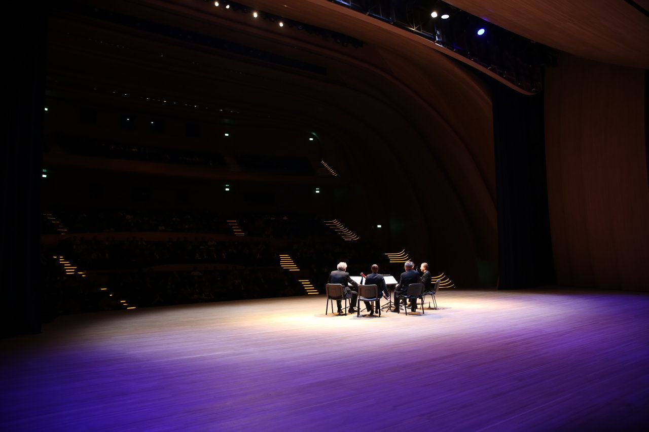 В Центре Гейдара Алиева состоялся вечер классической музыки с участием квинтета духовых инструментов Берлинской филармонии (ФОТО)