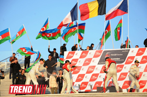 FIA GT race winners determined in Baku (PHOTO)