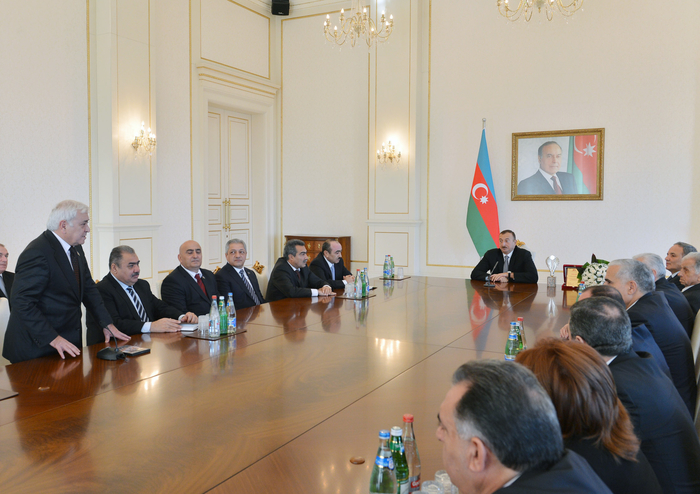 President Ilham Aliyev: Azerbaijan has free media and determined to further develop it (PHOTO)