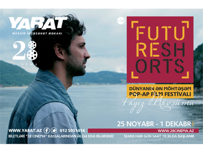 YARAT announces opening of 11th autumn session of largest short film festival FUTURE SHORTS