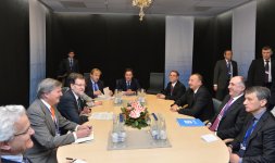 Prezident İlham Əliyev İspaniyanın Baş naziri ilə görüşüb