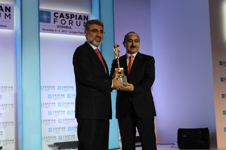 President Ilham Aliyev honored with Caspian Statesman of the Year Award