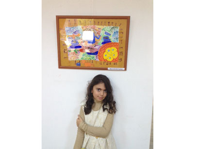 Работа 10-летней азербайджанской художницы будет выставлена в Лувре