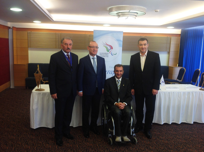 Паралимпийские комитеты Азербайджана и Венгрии подписали меморандум о сотрудничестве (ФОТО)