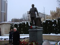 Ukraynada Heydər Əliyevin vəfatının onuncu ildönümü qeyd edilib (FOTO)