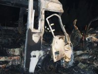 Some 14 people burned alive in four car crash in Iran (PHOTOS)