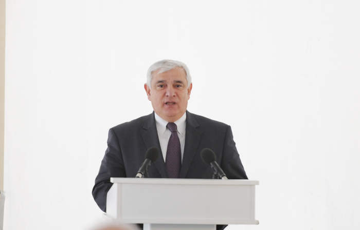 Azerbaijani president attends opening of Dada Gorgud Park in Baku (PHOTO)
